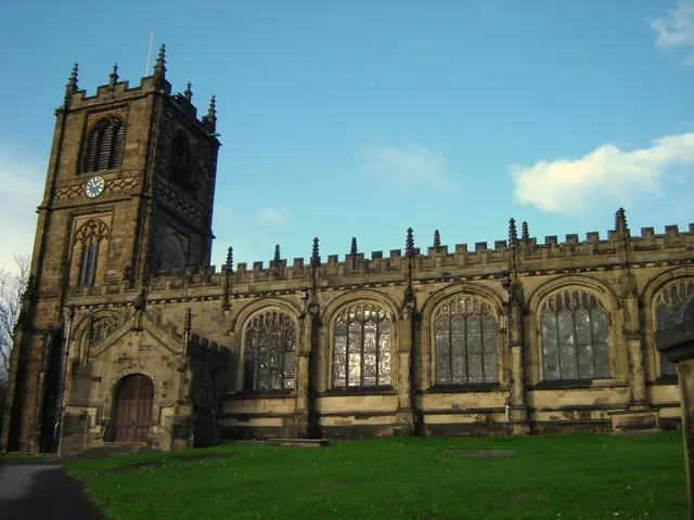 St Mary's Church, Mold, the local landmark of CH7