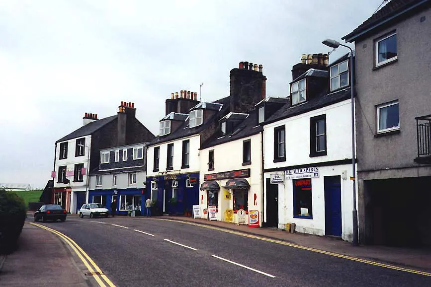 Ardrishaig, the local landmark of PA30